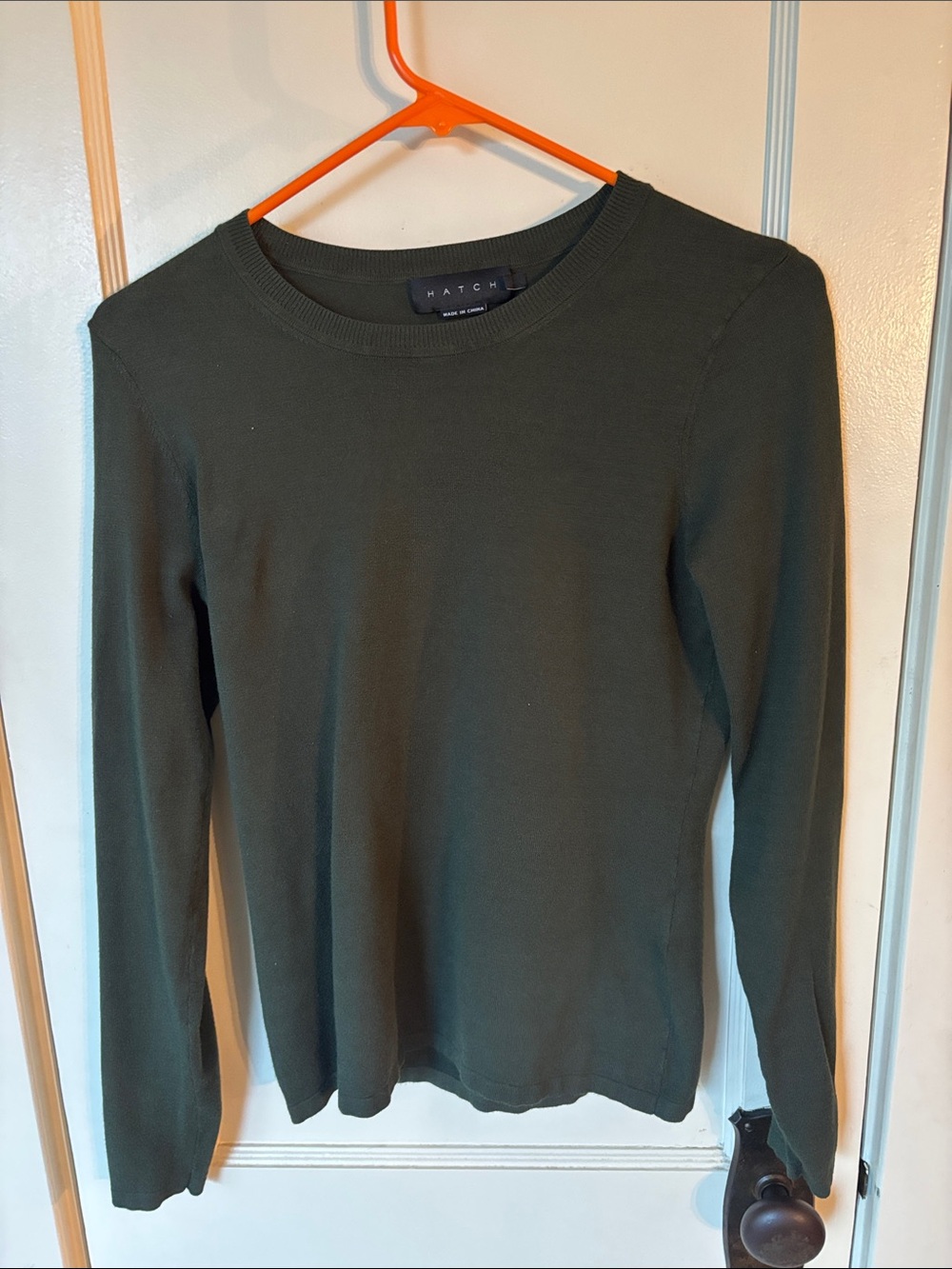 Hatch Maternity Sculpt Knit Long Sleeve Top